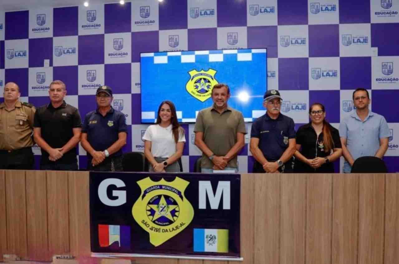 Homenagem à Guarda Municipal de São José da Laje