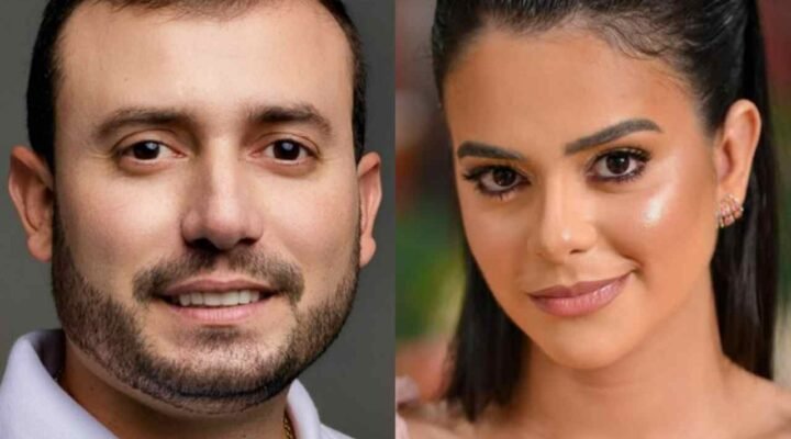 Prefeito Victor Rocha e ex-noiva Karinne Rocha